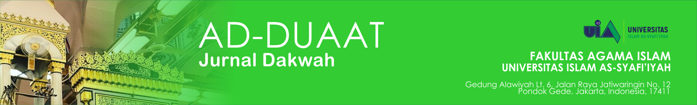 Ad-Duaat: Jurnal Dakwah